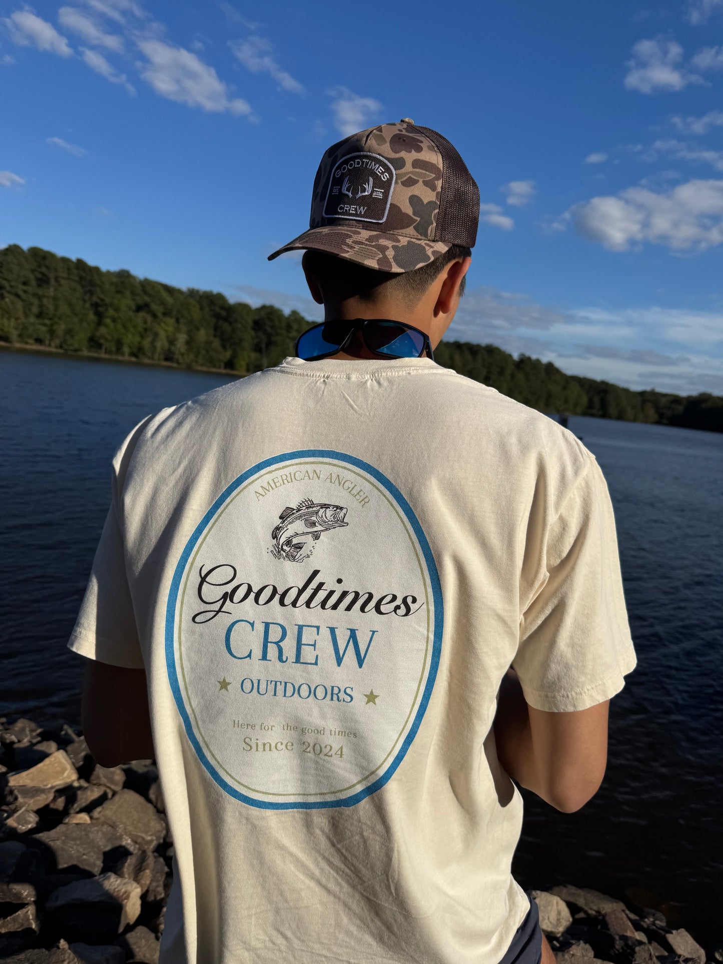 American Angler Badge Tee