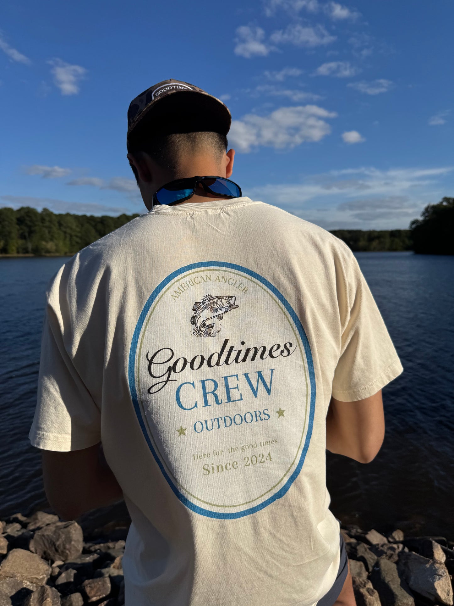American Angler Badge Tee